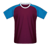 West Ham United football jersey