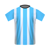 Argentino de Rosario gostujuća majica Argentino de Rosario gostujući gornji dio dresa
