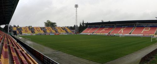 Stadion Na Litavce 球場的照片