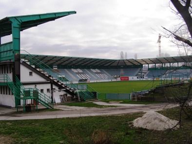 Slika stadiona za Starým mostom